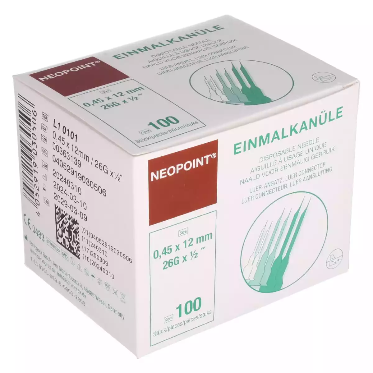  Neopoint special-size cannula