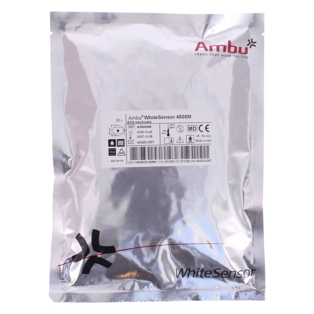  WhiteSensor 4500M disposable ECG electrodes
