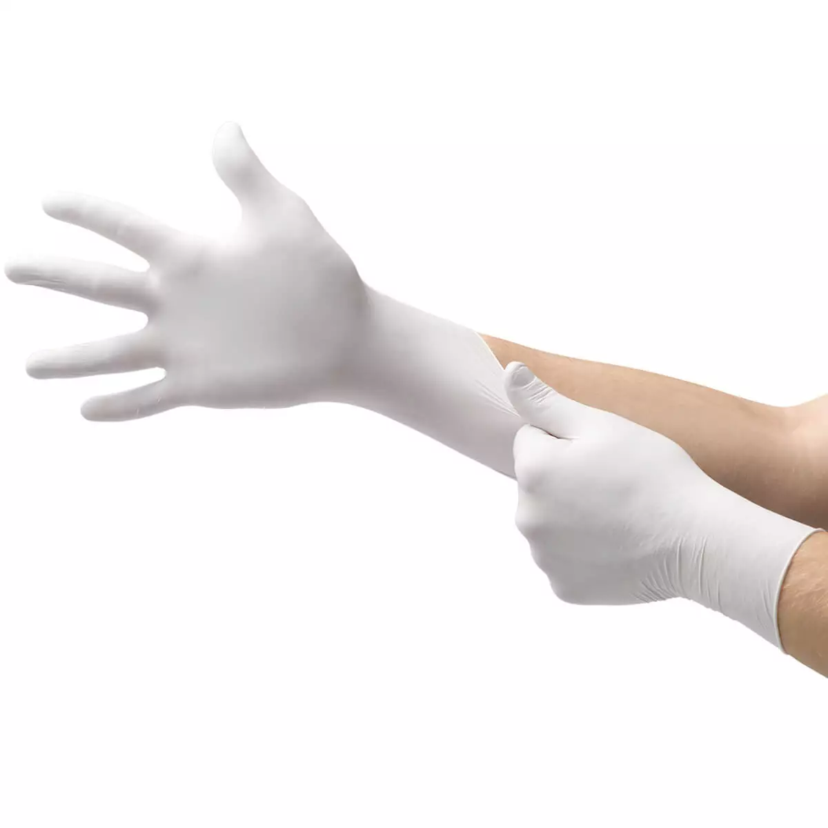  MICRO-TOUCH White Nitrile examination glove
