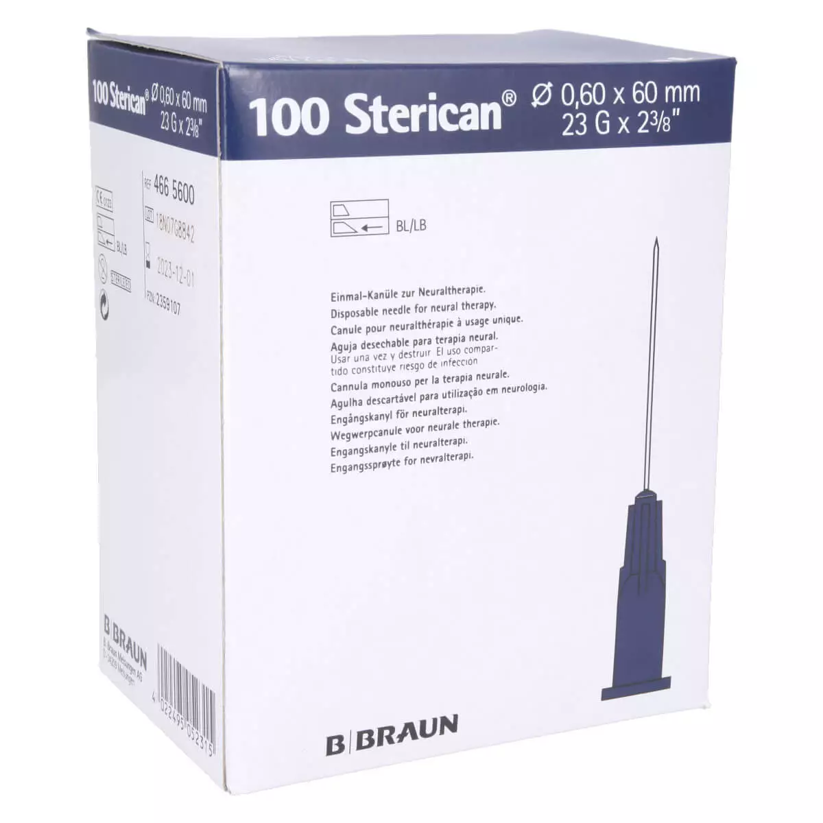  Sterican cannulas for neural therapy