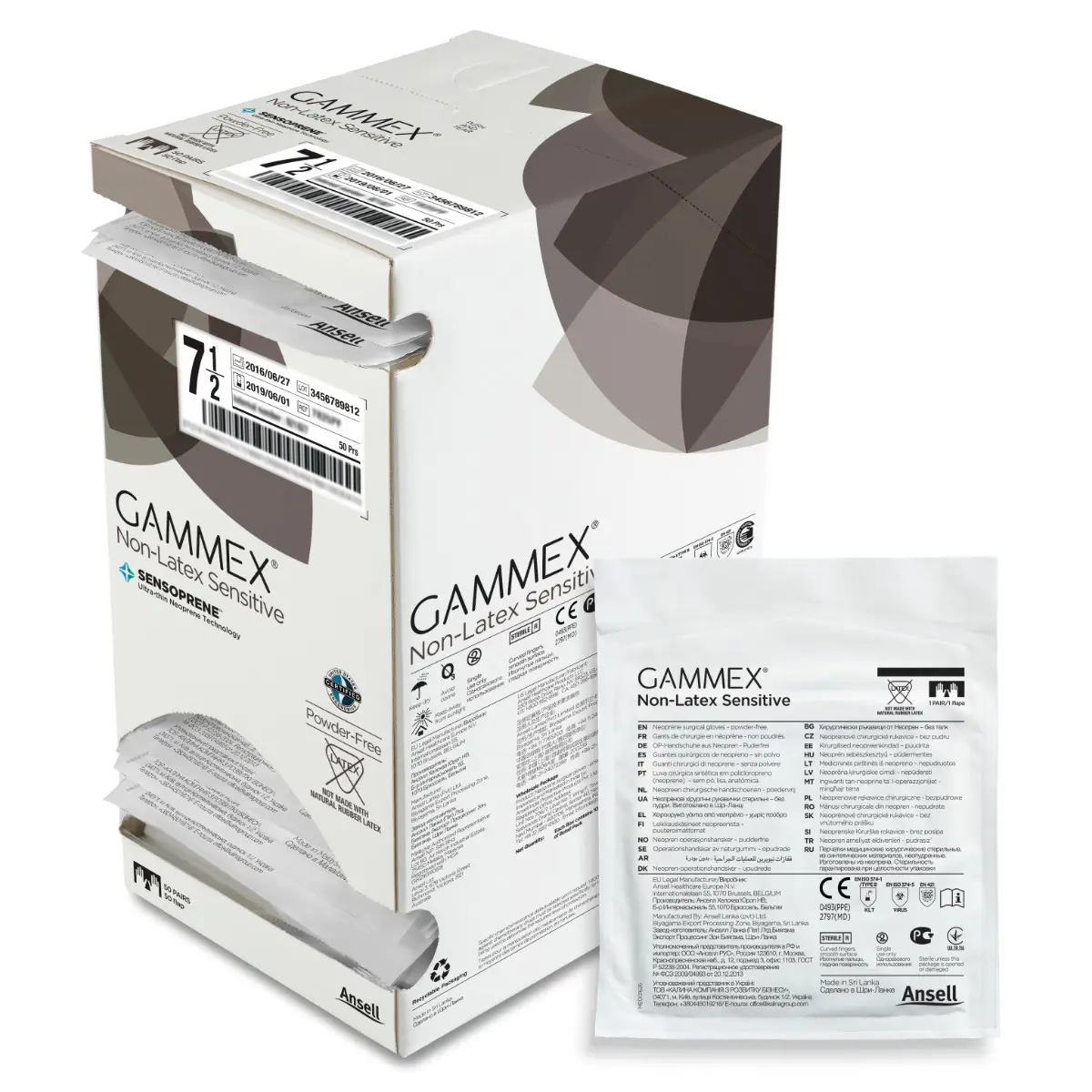 GAMMEX Non-Latex Sensitive surgical gloves GAMMEX Non-Latex Sensitive surgical gloves