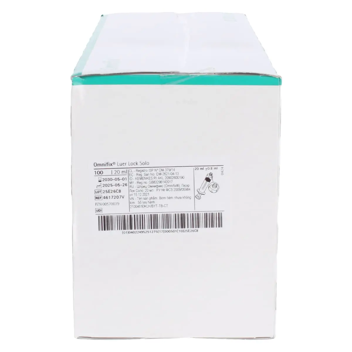 Omnifix Luer Lock Solo single-use syringes Omnifix Luer Lock Solo single-use syringes