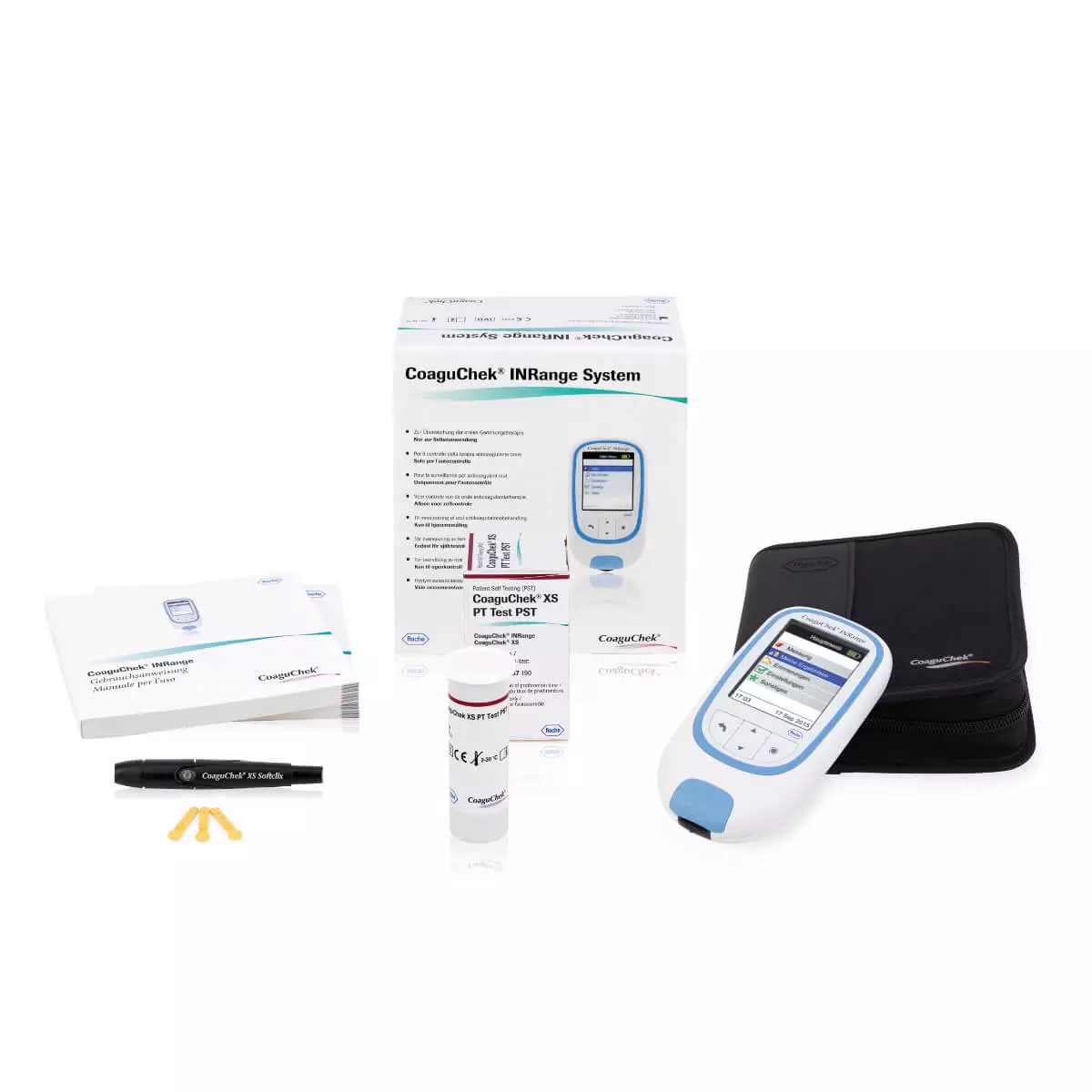  CoaguChek INRange Analyzing Device with Bag