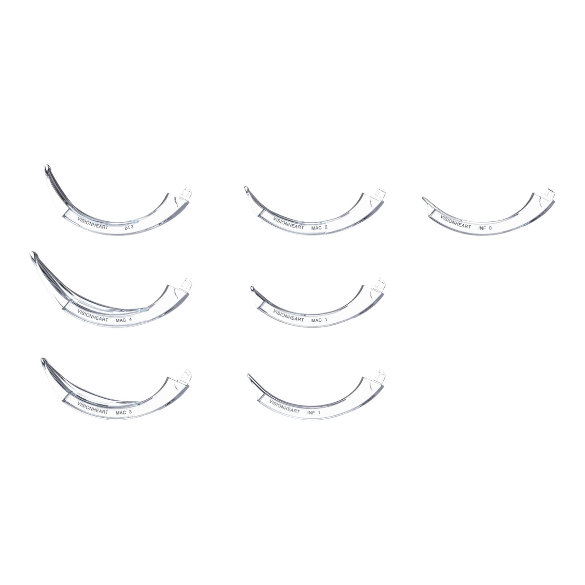  Disposable laryngoscope blades for VX30 video laryngoscope