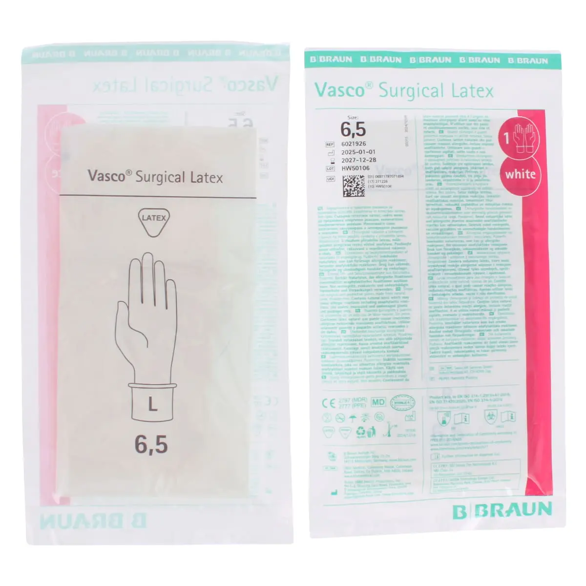 Vasco Surgical latex surgical gloves Vasco Surgical latex surgical gloves
