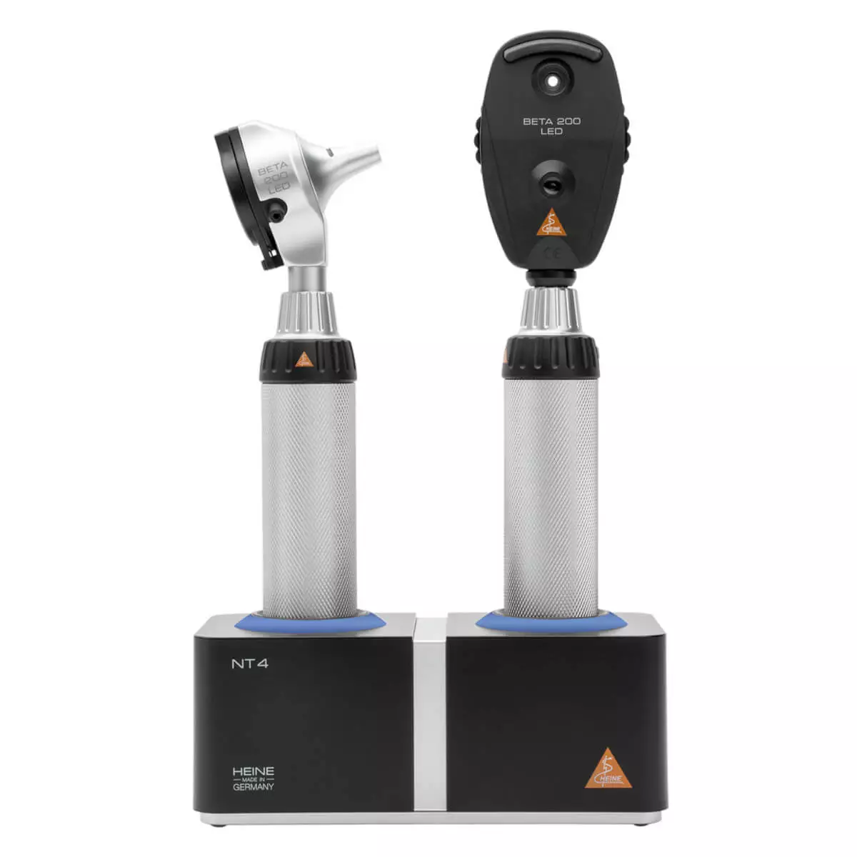  HEINE BETA 200 LED F.O. otoscope & BETA 200 LED ophthalmoscope in a set