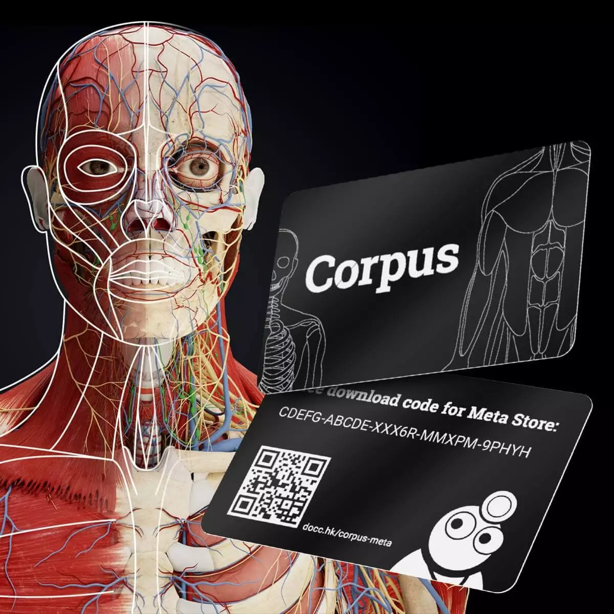 “Corpus” mixed reality anatomy app for Meta Quest 3/3S “Corpus” mixed reality anatomy app for Meta Quest 3/3S
