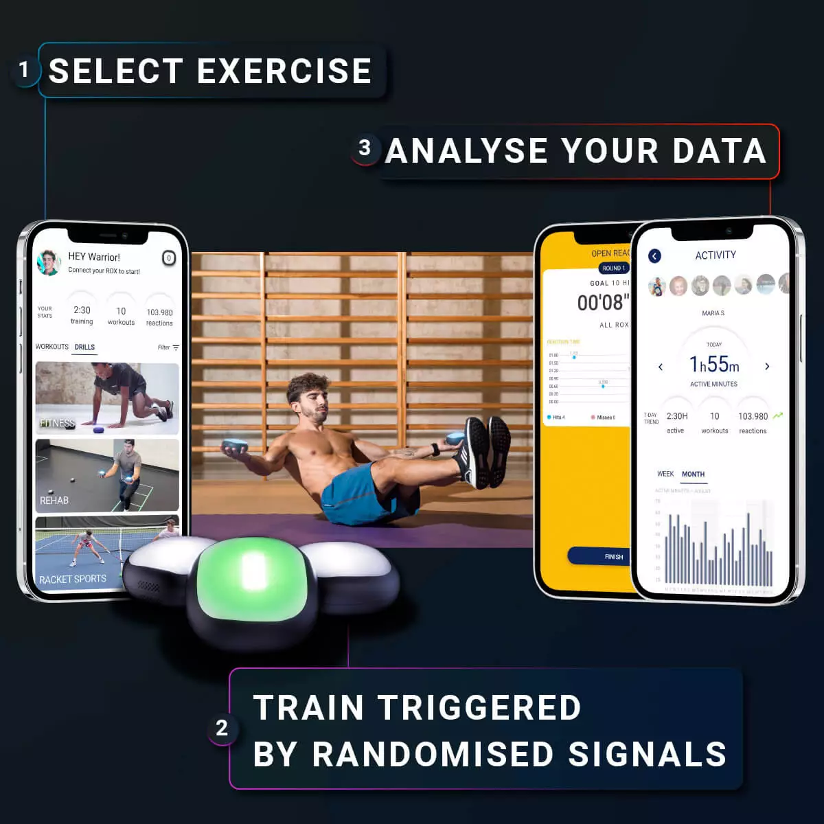  ROX training sensor