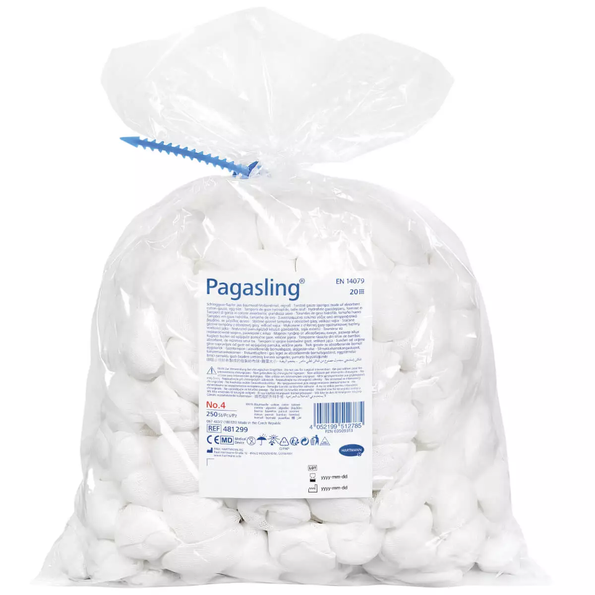  Pagasling non-sterile loop gauze swabs