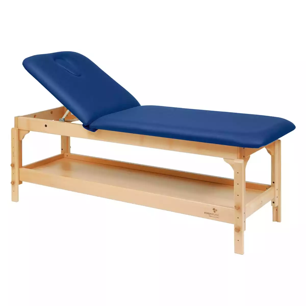  Two-piece treatment table with shelf
