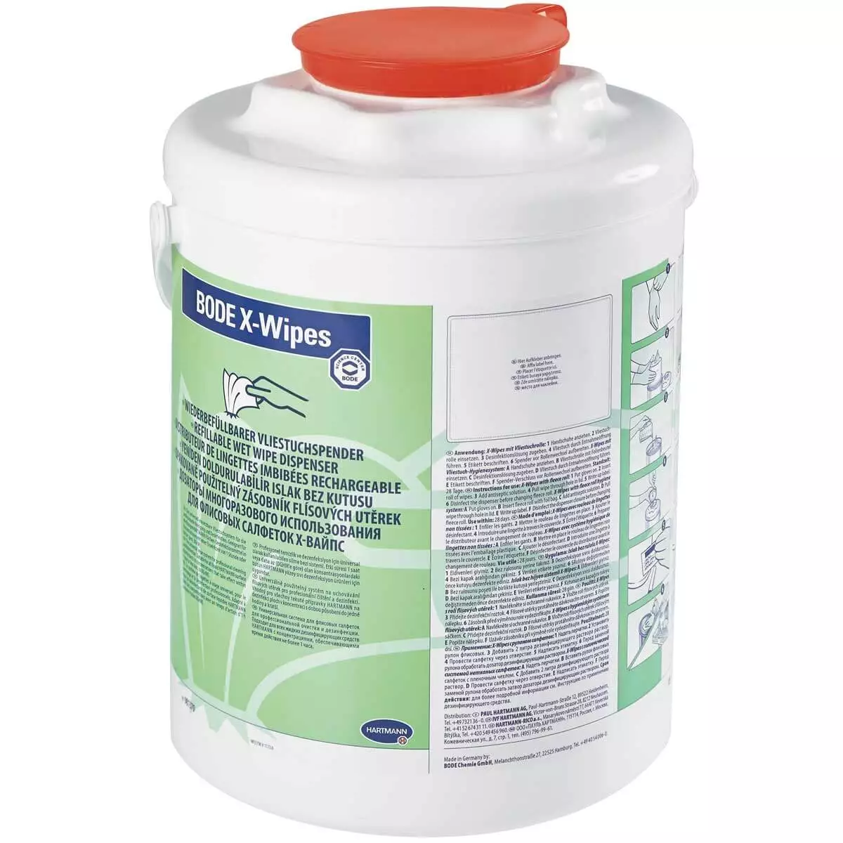 BODE X-Wipes dispenser bucket BODE X-Wipes dispenser bucket