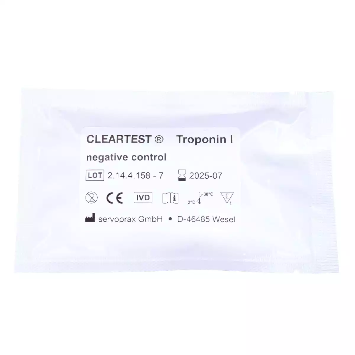 Cleartest D-Dimer control kit  Cleartest D-Dimer control kit