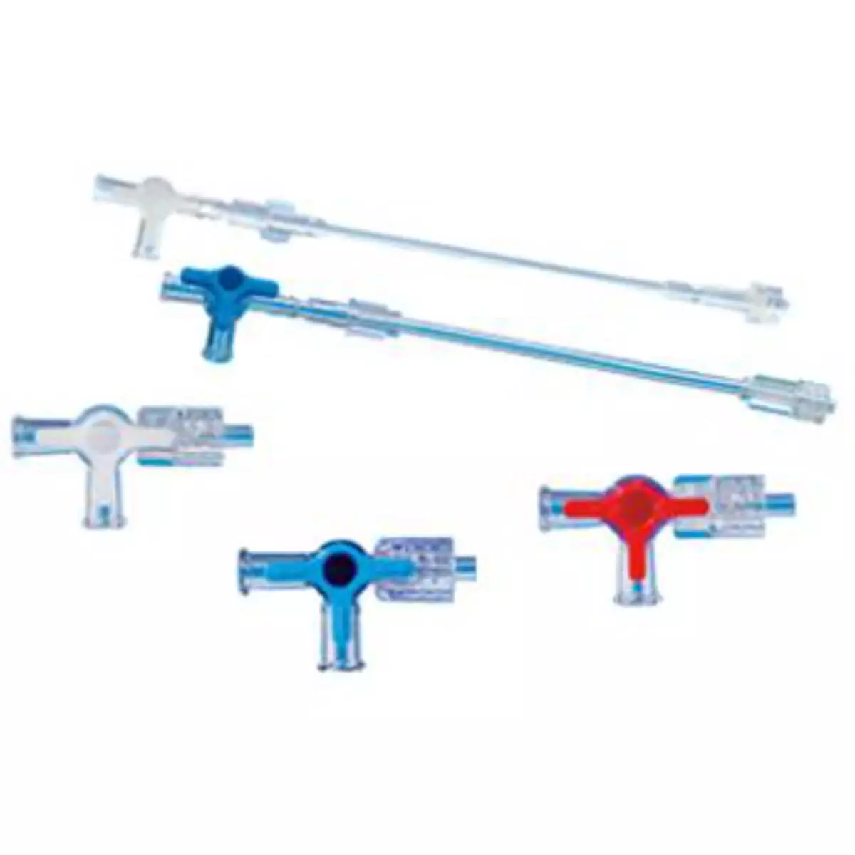 Three-way stopcock with Luer lock Three-way stopcock with Luer lock