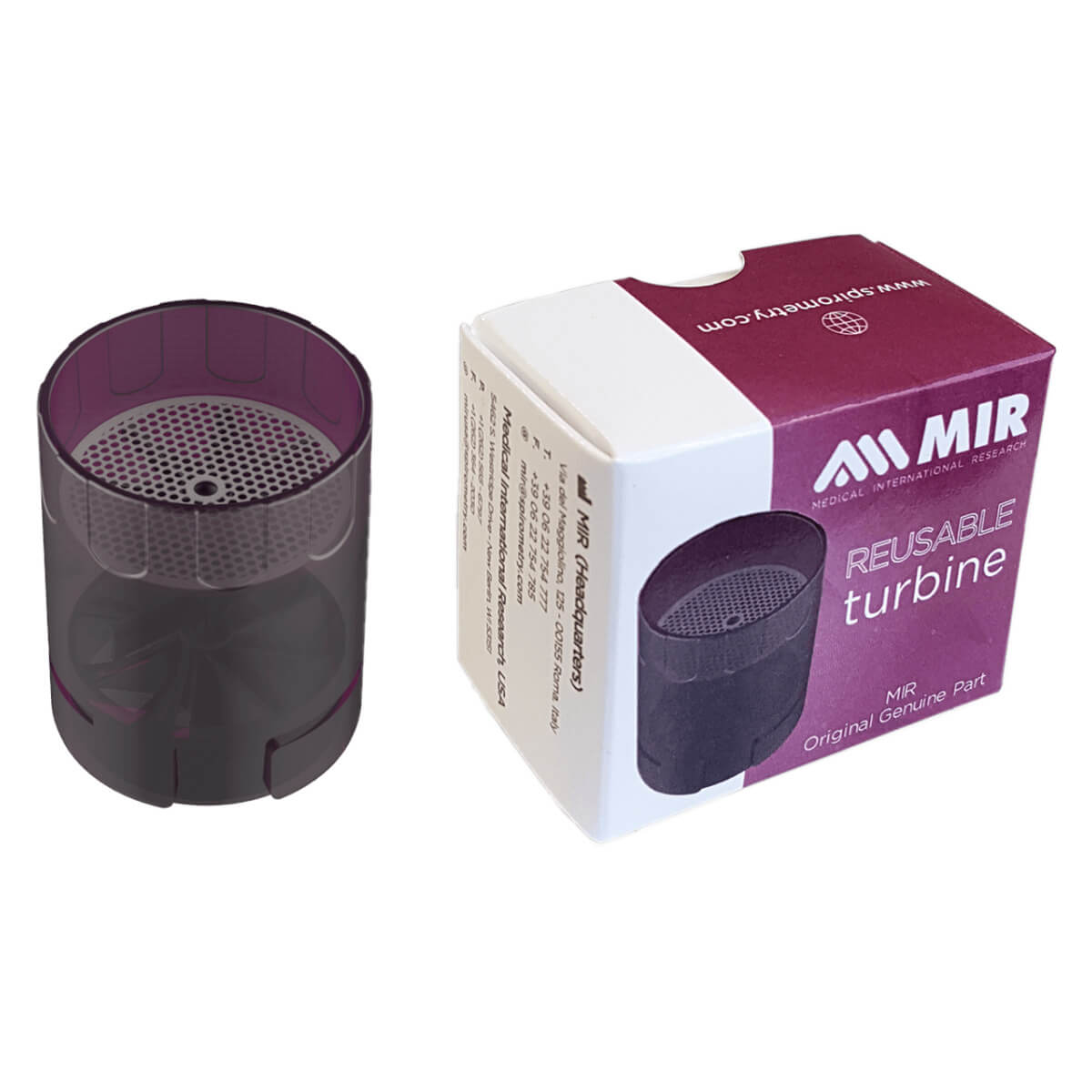 Buy MIR Reusable violet turbine for MIR spirometers online
