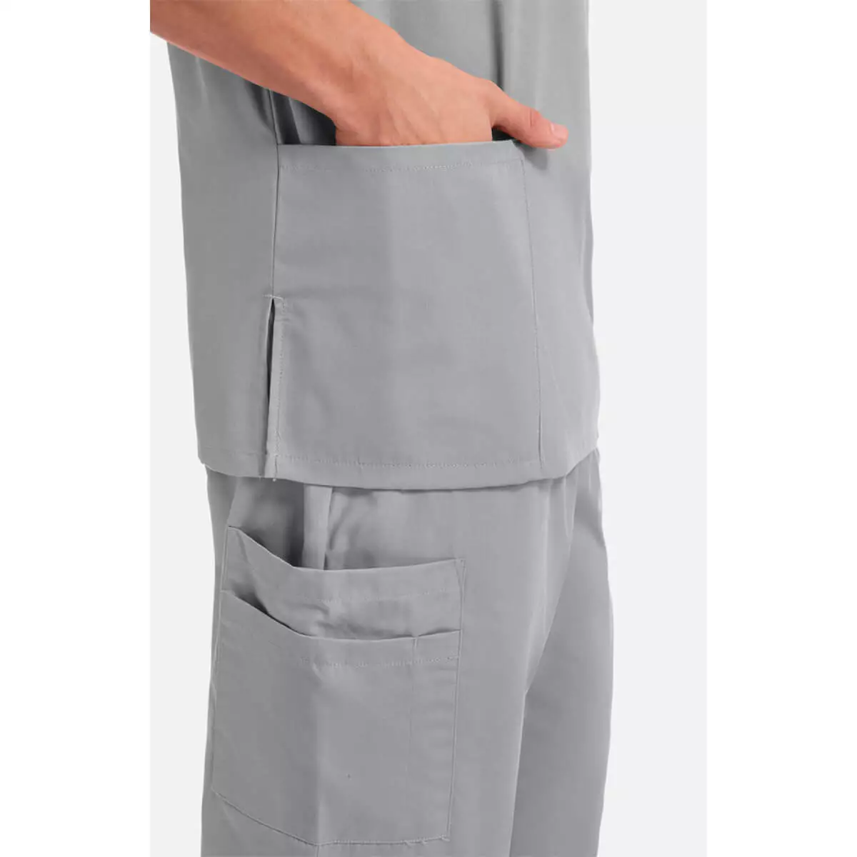 Workwear Originals unisex scrub top with 3 pockets Workwear Originals unisex scrub top with 3 pockets