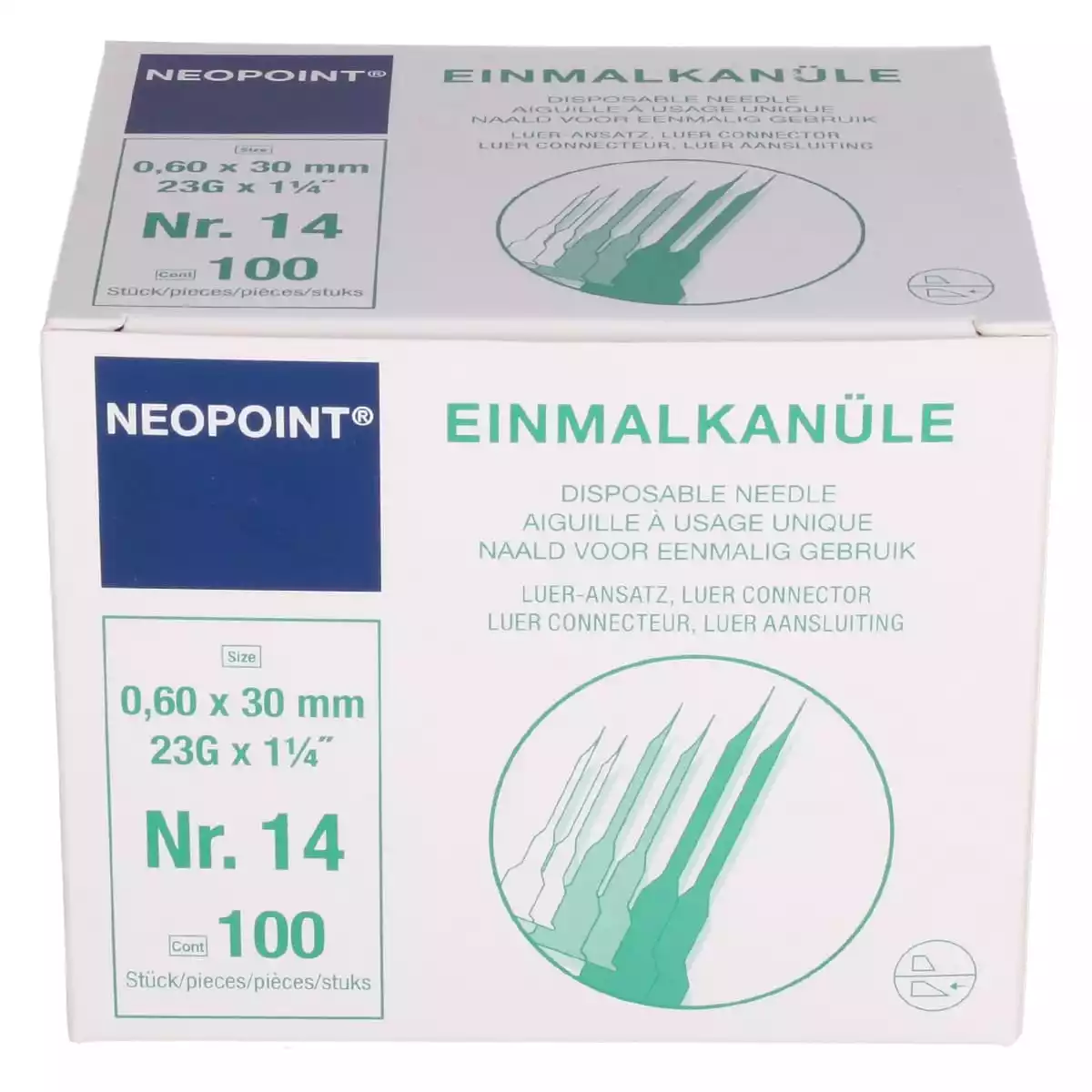  Neopoint single-use cannulas