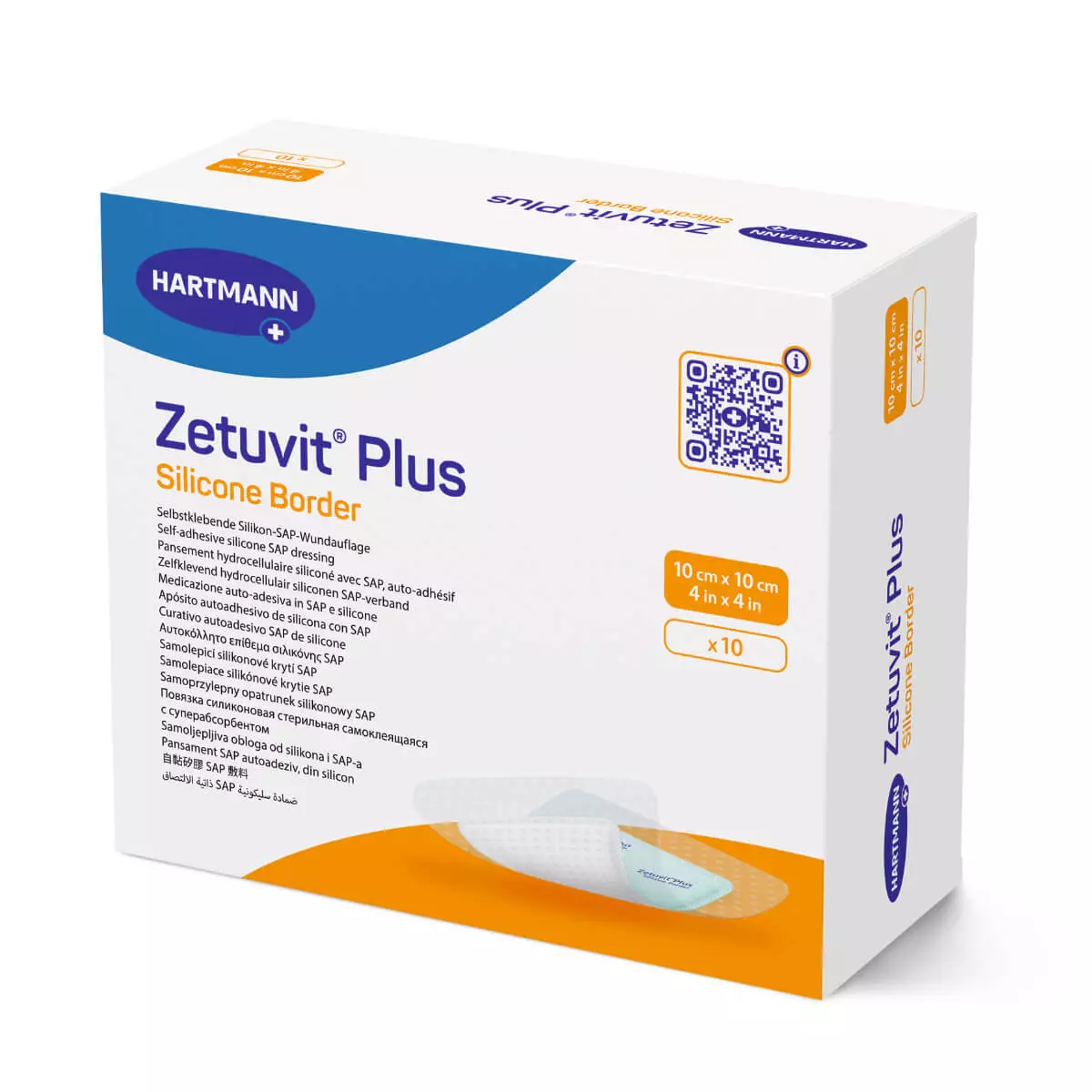  Zetuvit Plus Silicone Border