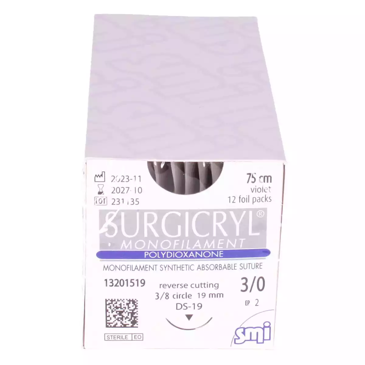  Surgicryl Monofilament suture material