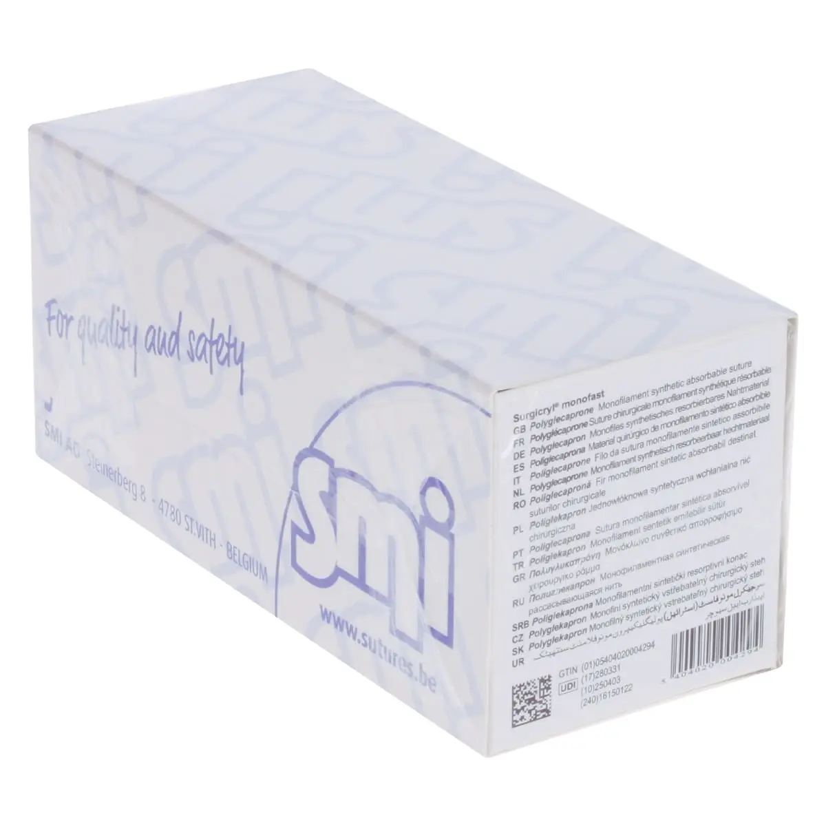 Surgicryl Monofast suture material Surgicryl Monofast suture material