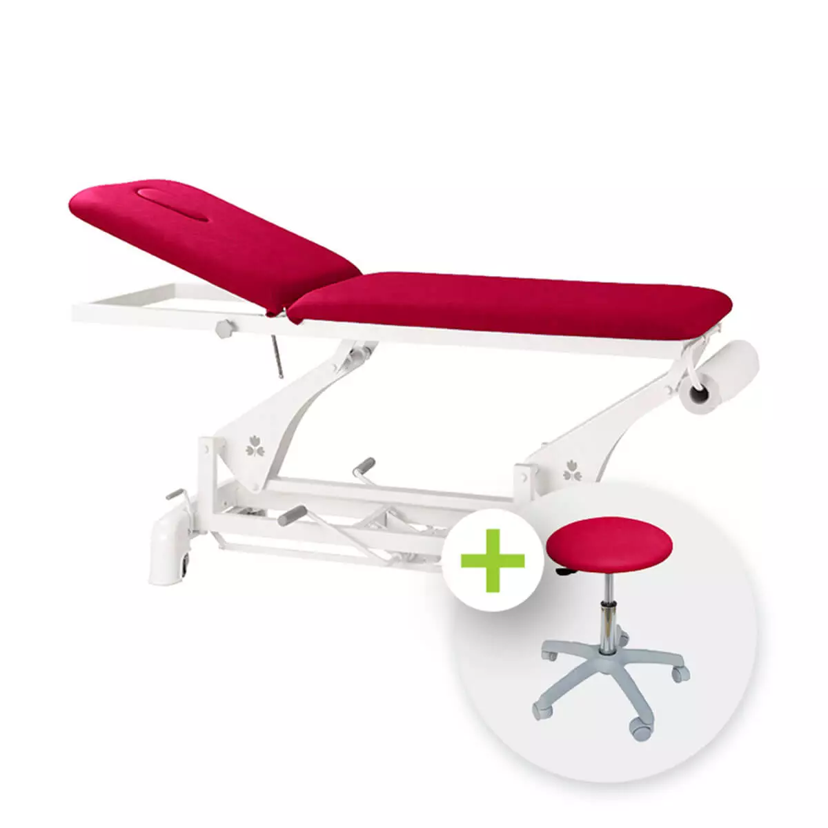 Height adjustable treatment table Height adjustable treatment table
