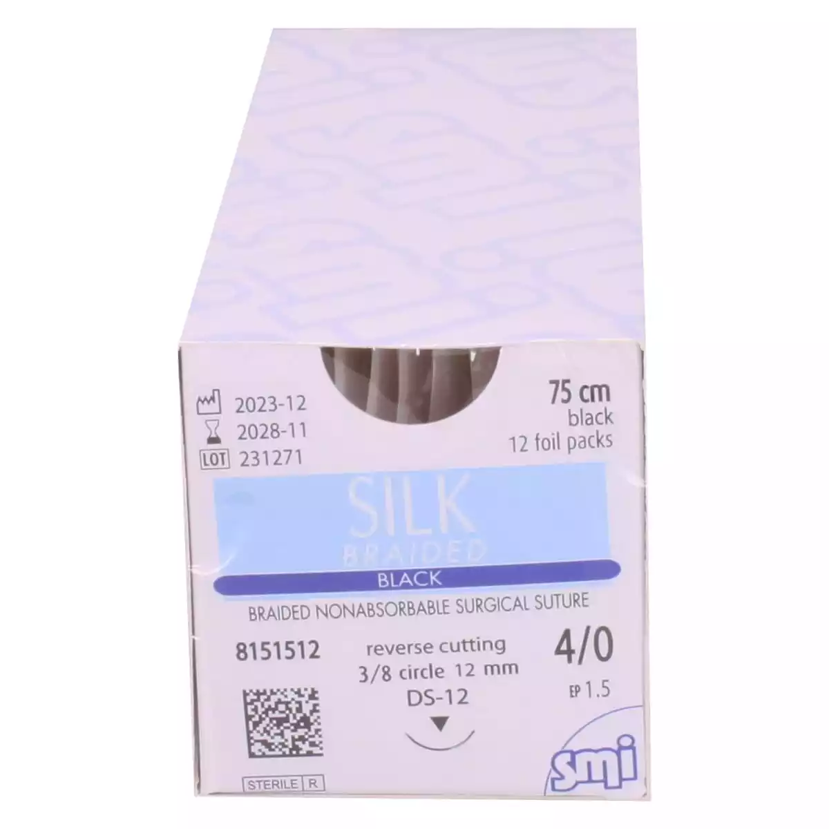 Silk Braided Black suture material Silk Braided Black suture material