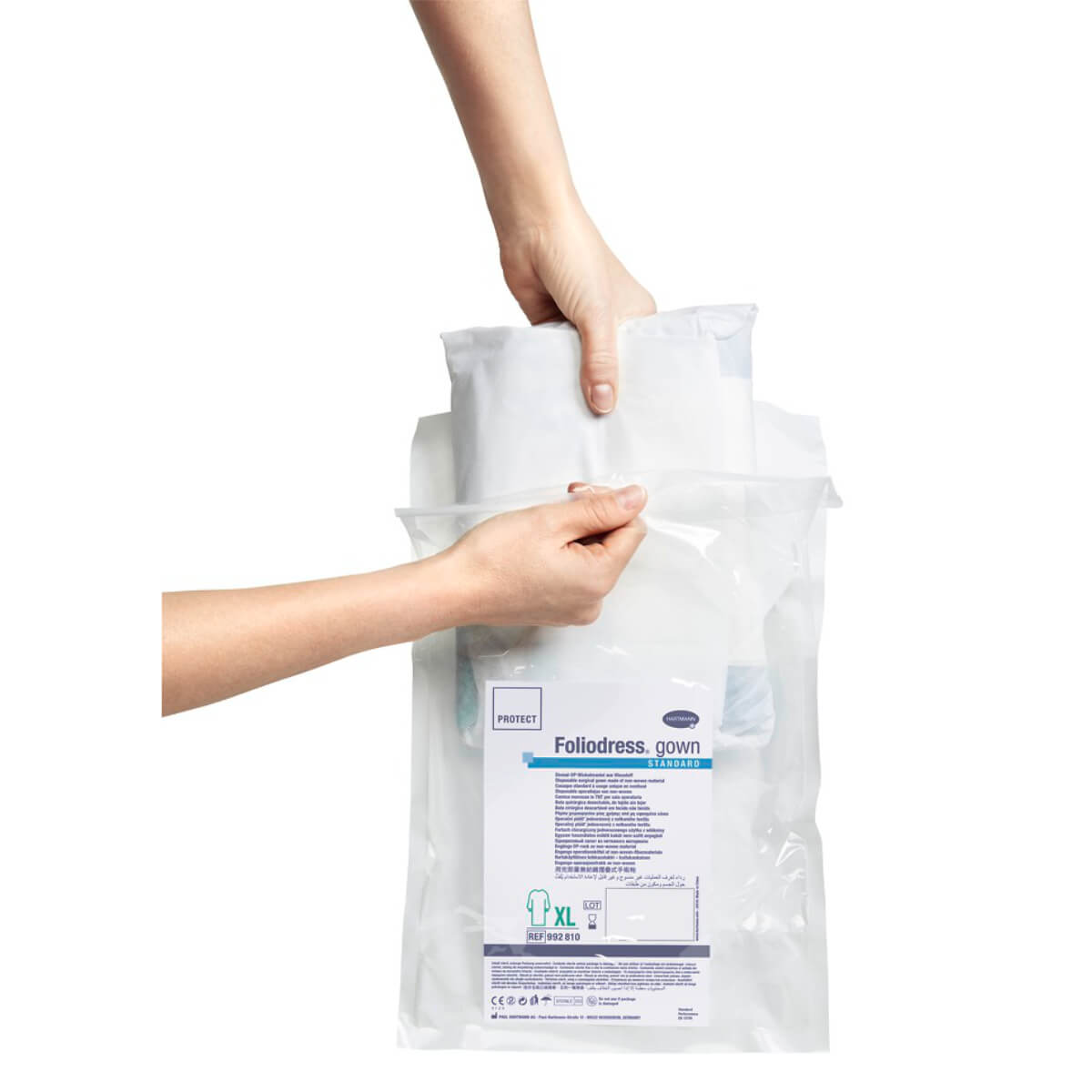 Buy HARTMANN Disposable Surgical Gown Foliodress gown Protect Basic, L ...