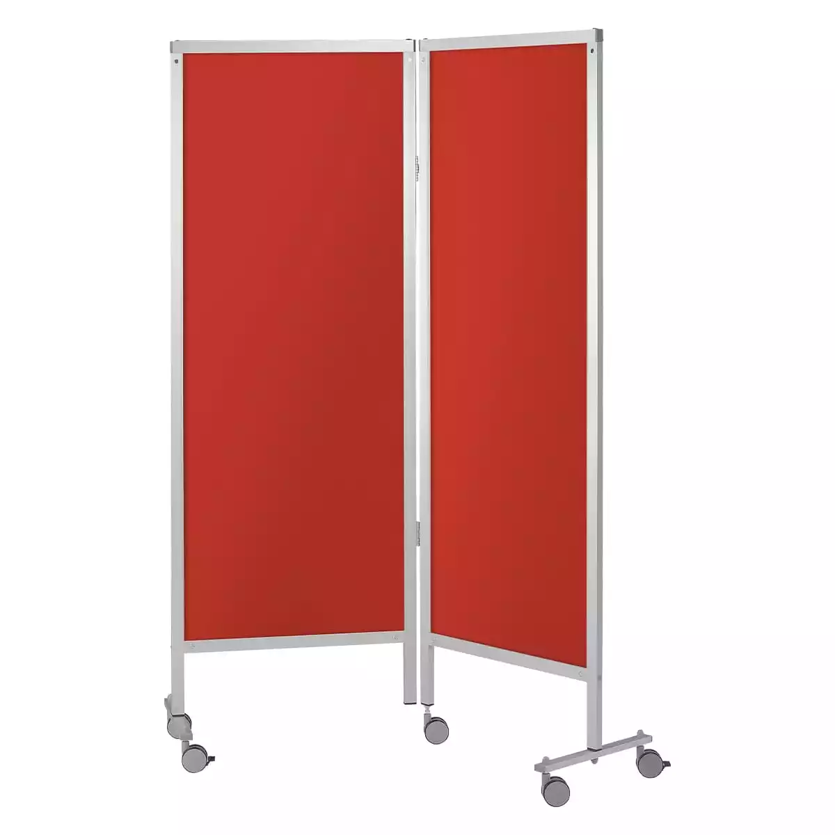 Folding screen on wheels Folding screen on wheels