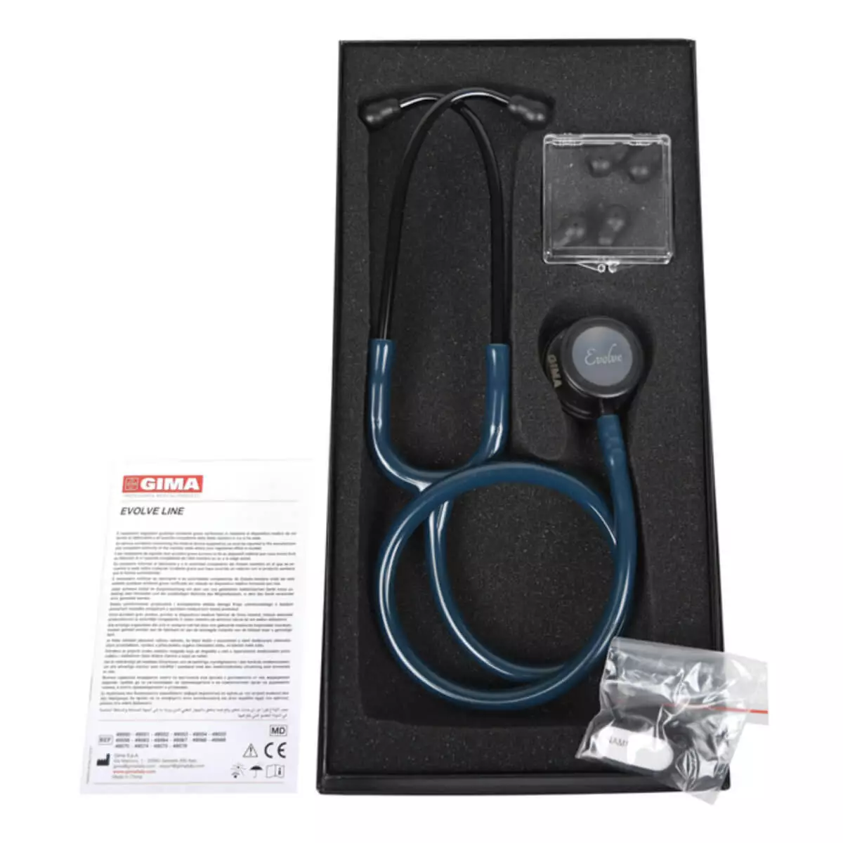  Evolve stethoscope All Black