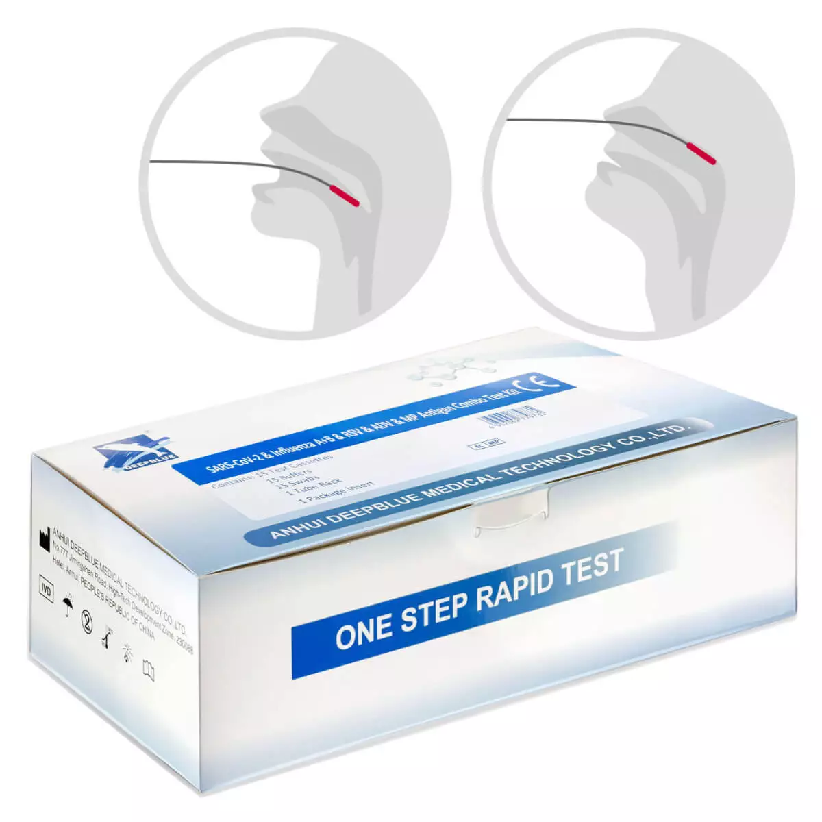  SARS-CoV-2, Influenza A/B, RSV, ADV, & MP 6-in-1 combo antigen test 
