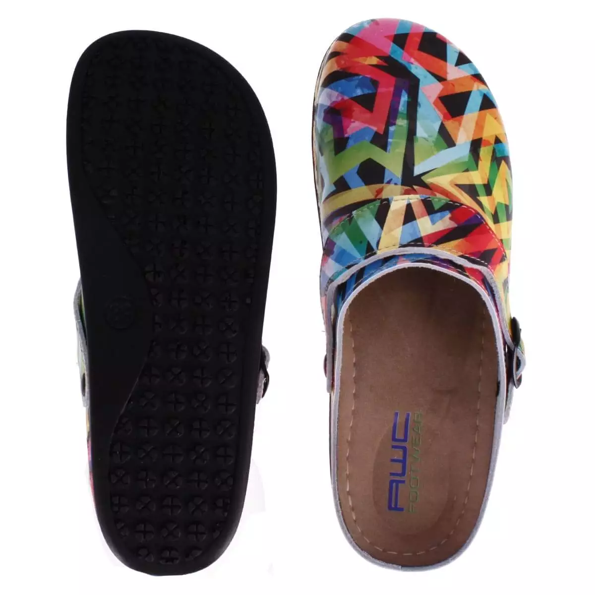  DEKO-LINE sandals with low-arch insoles