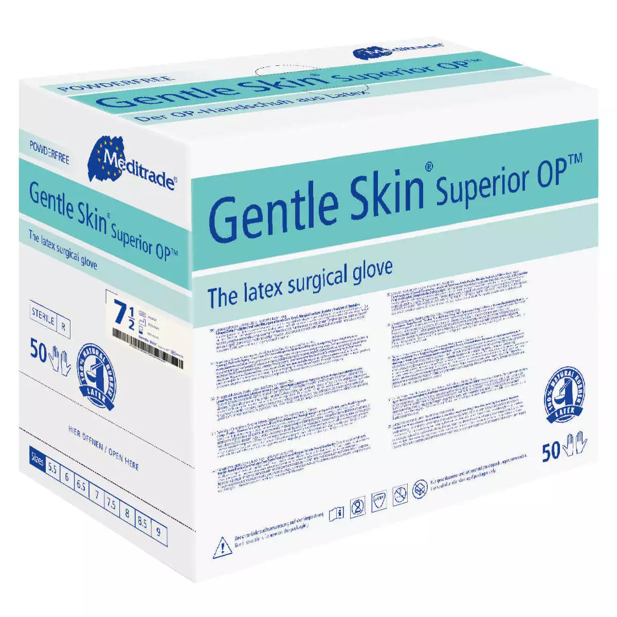  Gentle Skin Superior surgical gloves