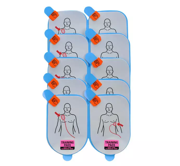  Lifeline AED Trainer Replacement Adhesive for Training Electrode
