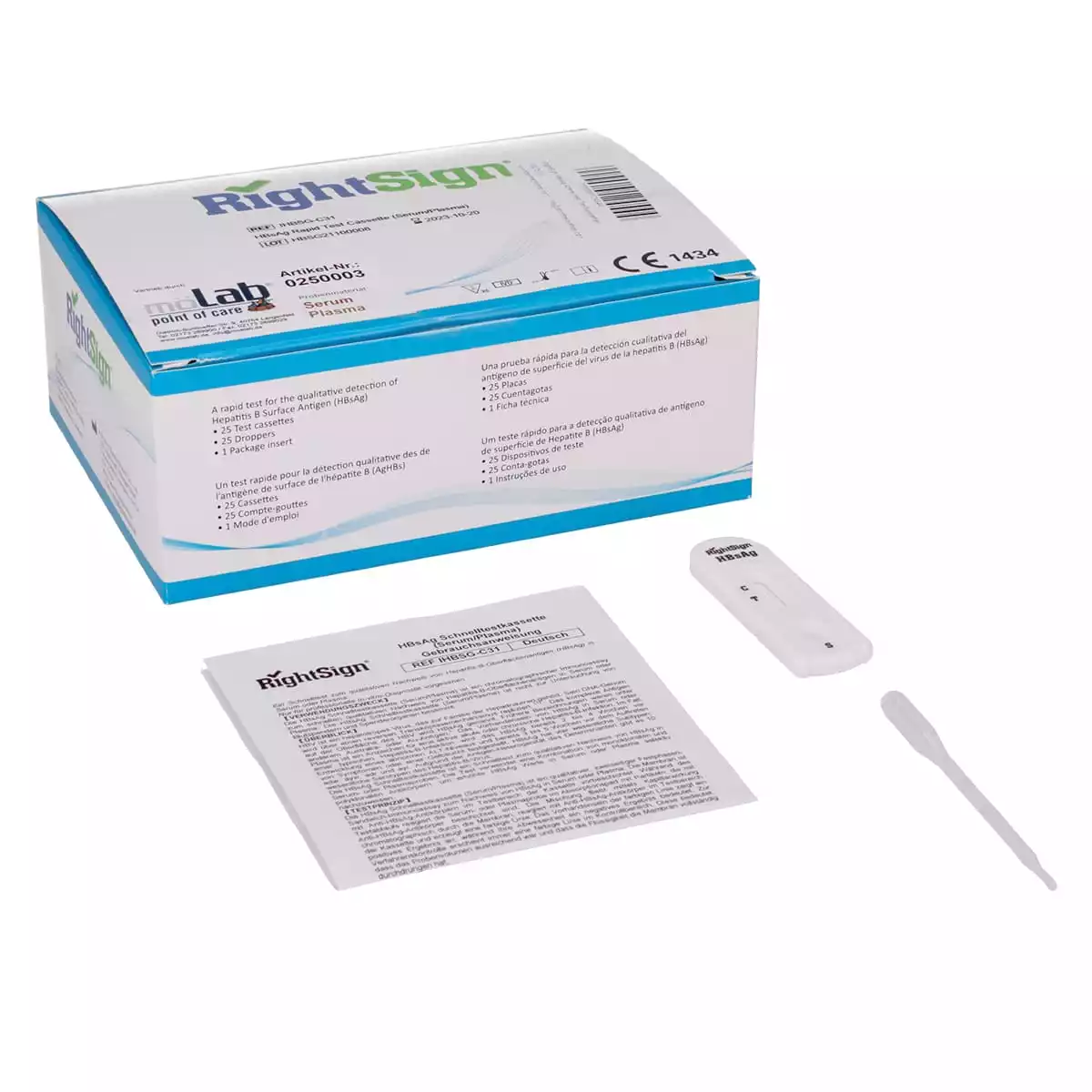  HBsAg Hepatitis B Antigen Test