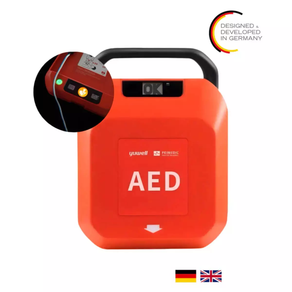  HeartSave YA fully automatic AED 