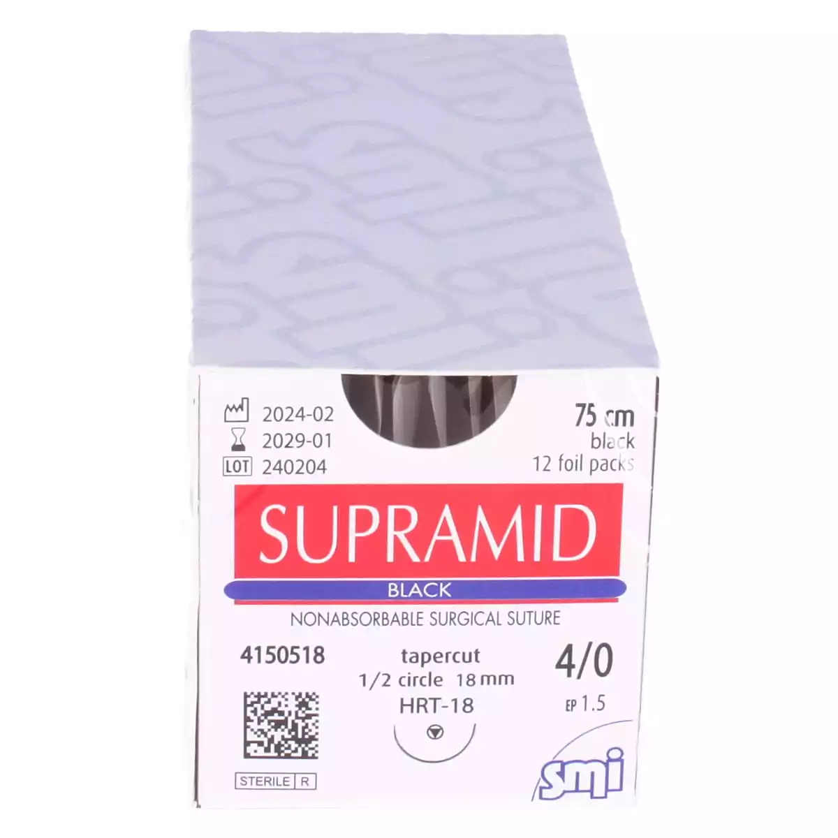  Supramid Black Suture Material