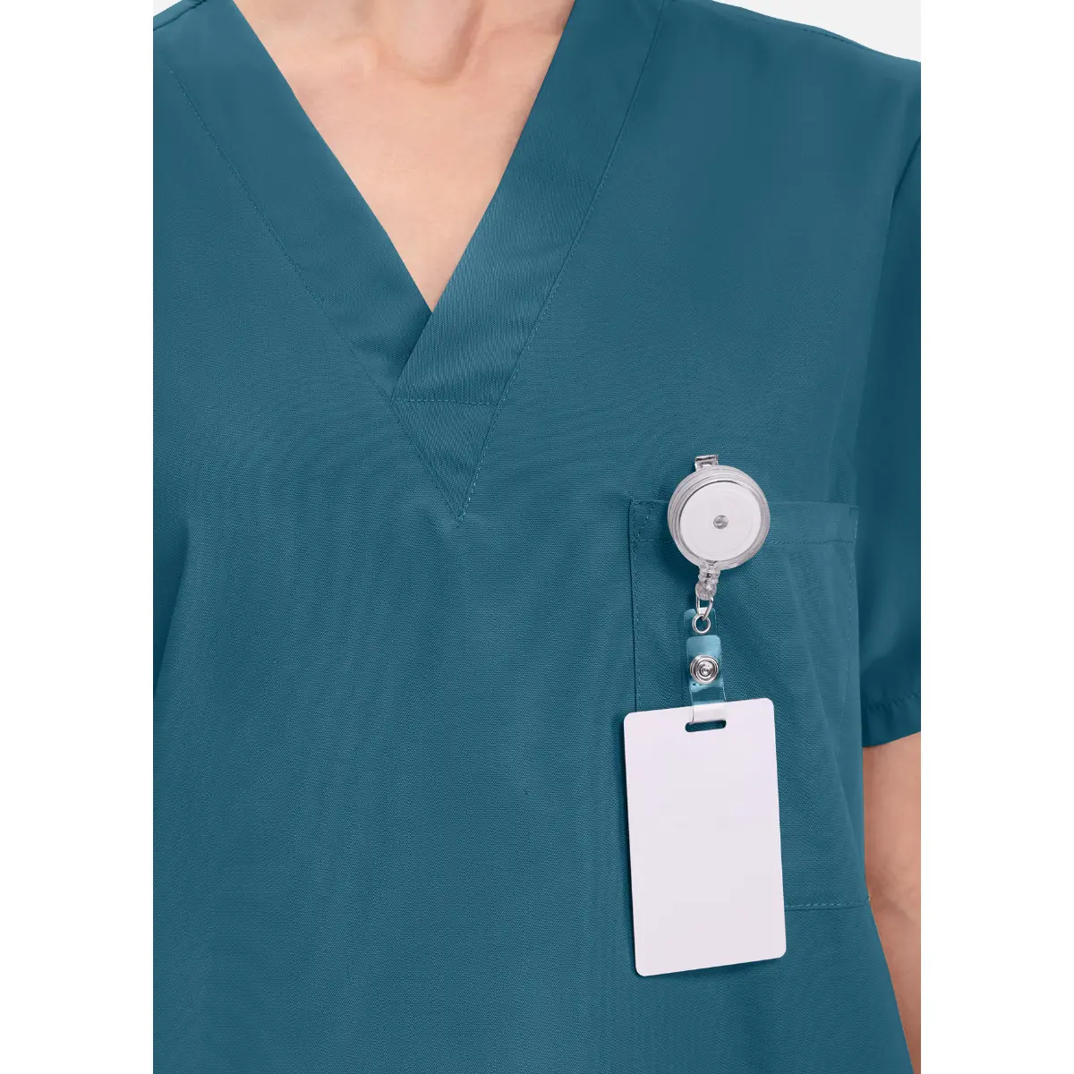  Workwear Originals unisex scrub top with 3 pockets