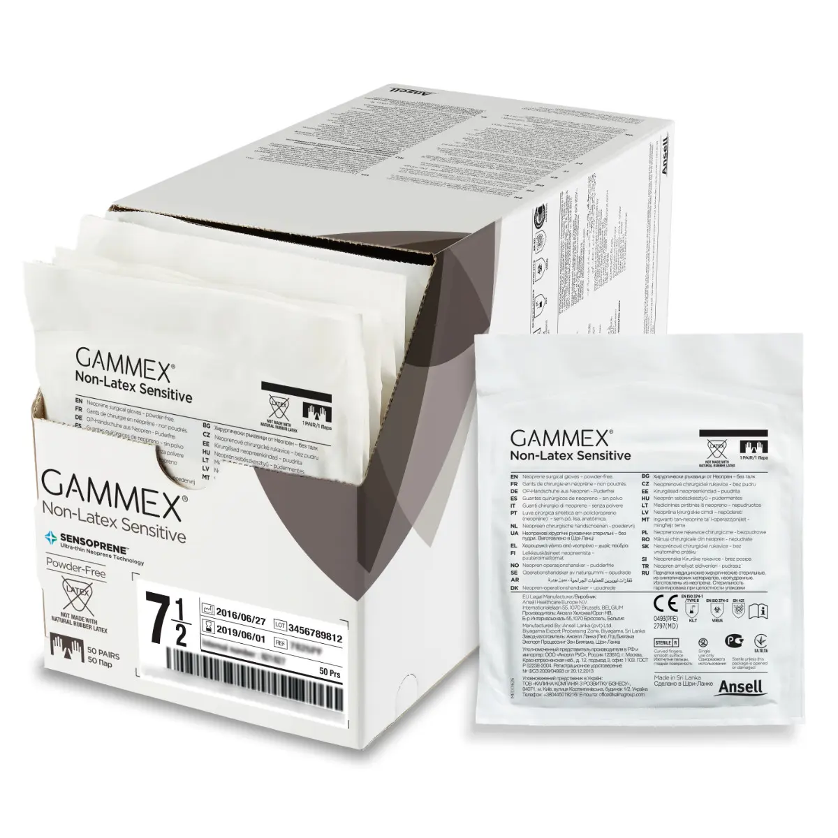 GAMMEX Non-Latex Sensitive surgical gloves GAMMEX Non-Latex Sensitive surgical gloves