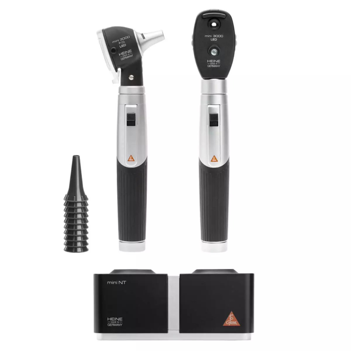  HEINE mini 3000 otoscope & ophthalmoscope in a set