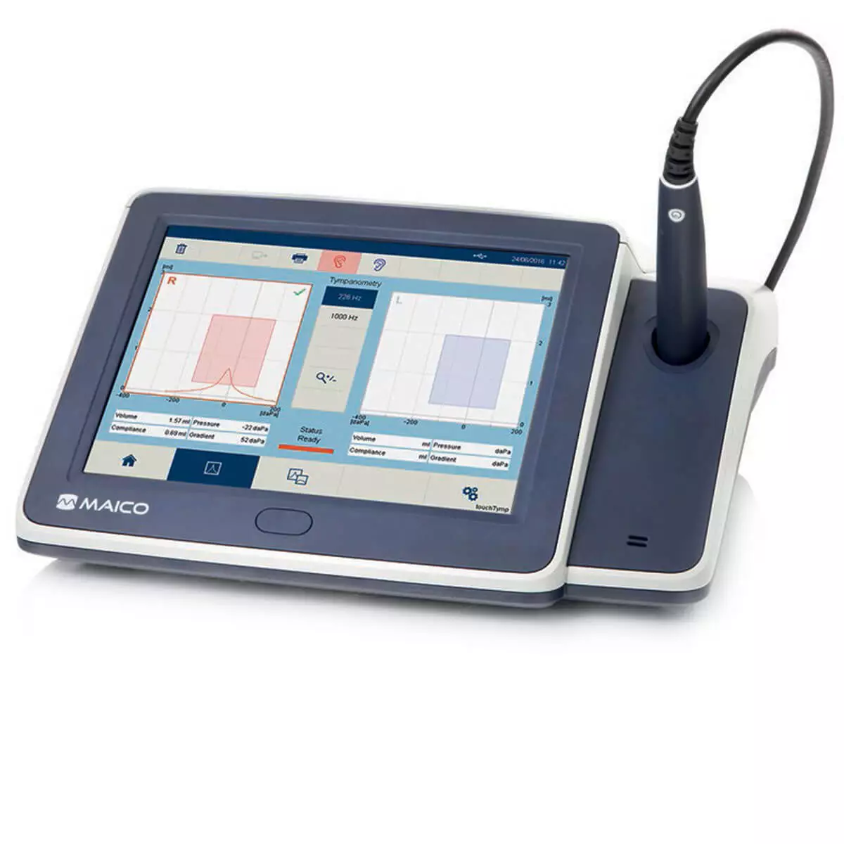  touchtymp RaceCar MI 24 tympanometer
