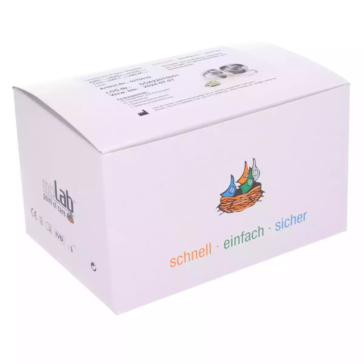  OneSecund multi-dip rapid drug test