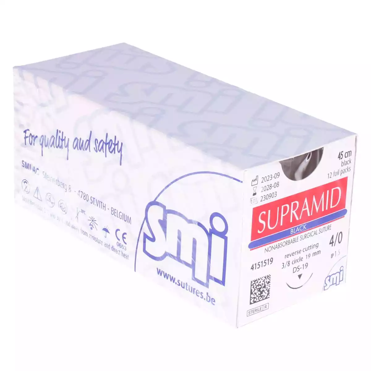 Supramid Black Suture Material Supramid Black Suture Material