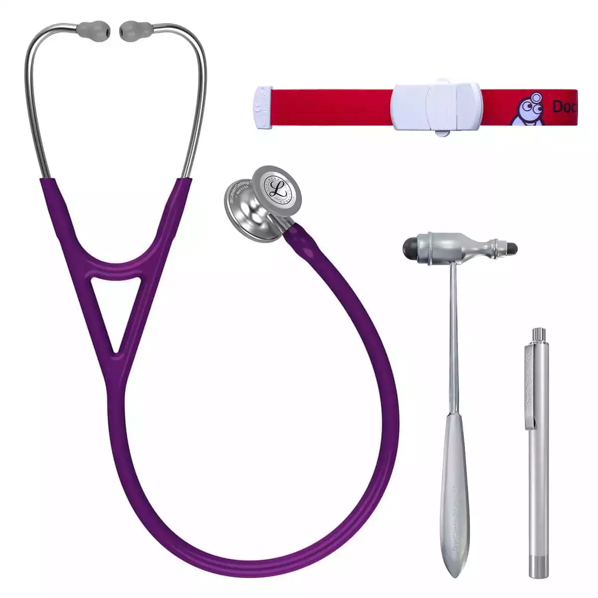  Cardiology IV medical student kit – Stainless Steel Edition