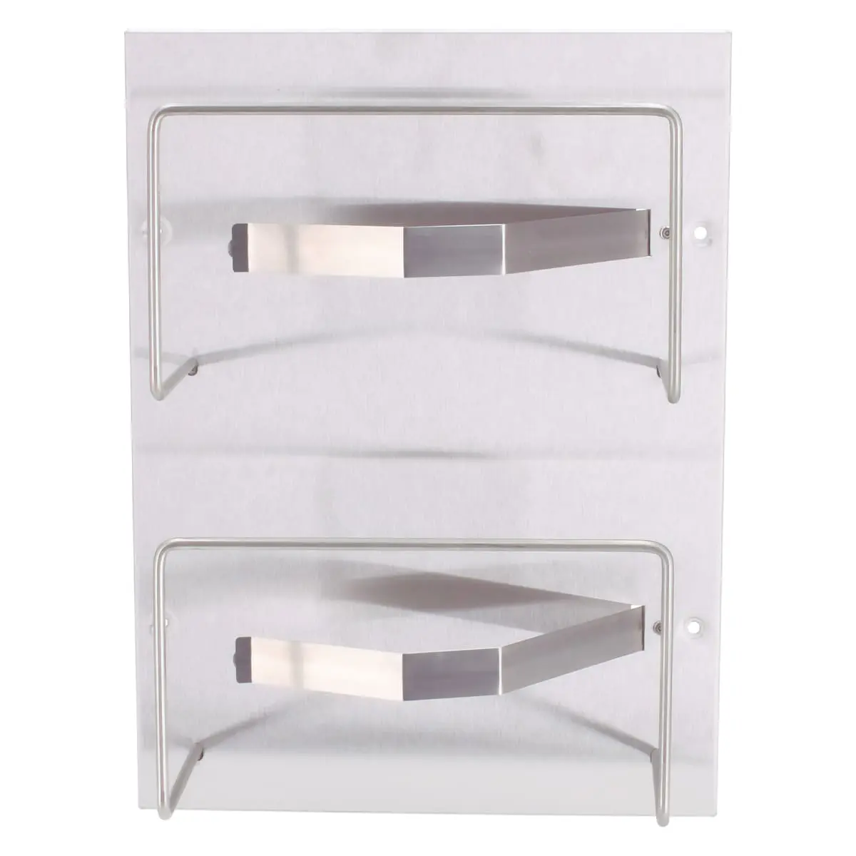 Glove dispenser made of stainless steel Glove dispenser made of stainless steel