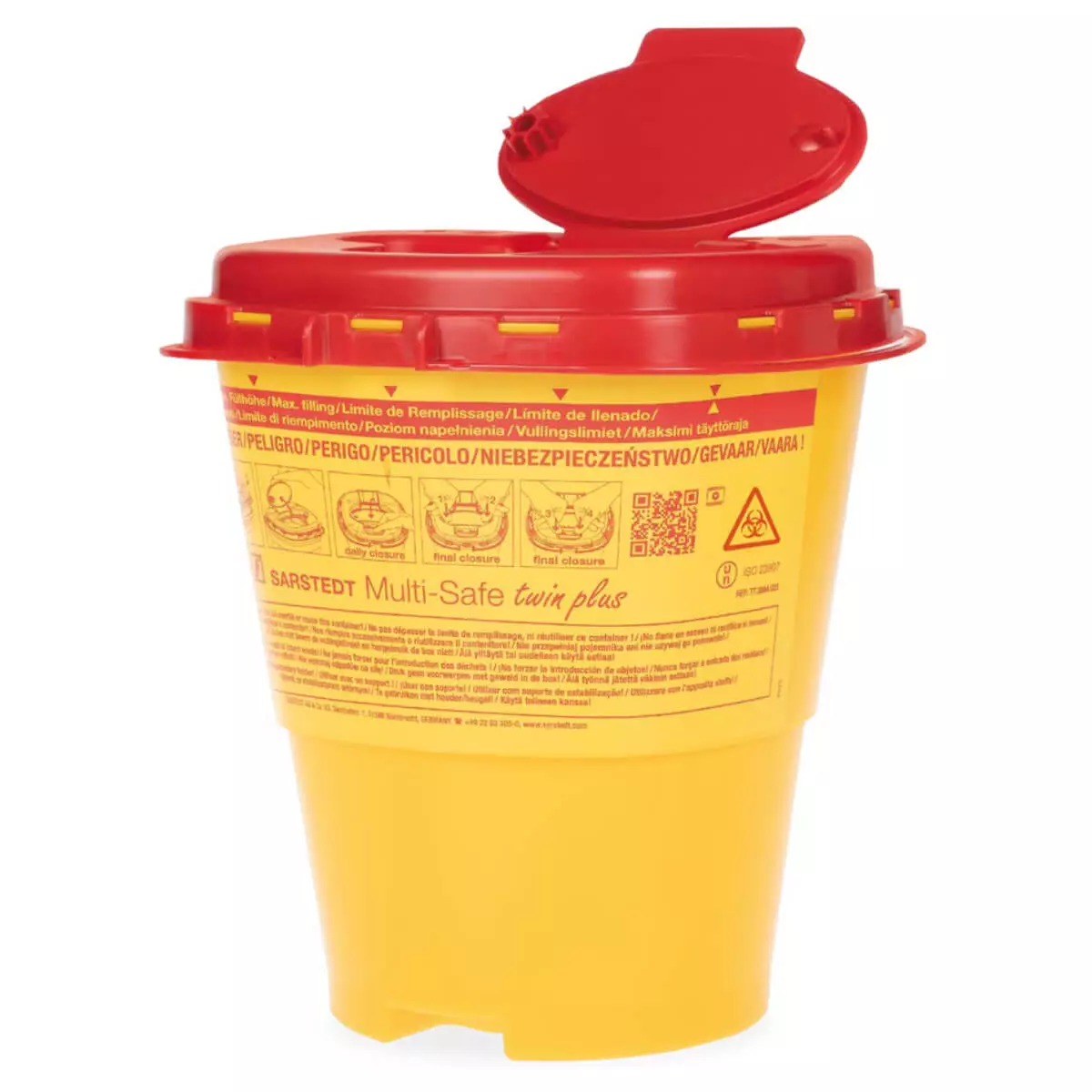 Multi-Safe twin plus sharps container Multi-Safe twin plus sharps container