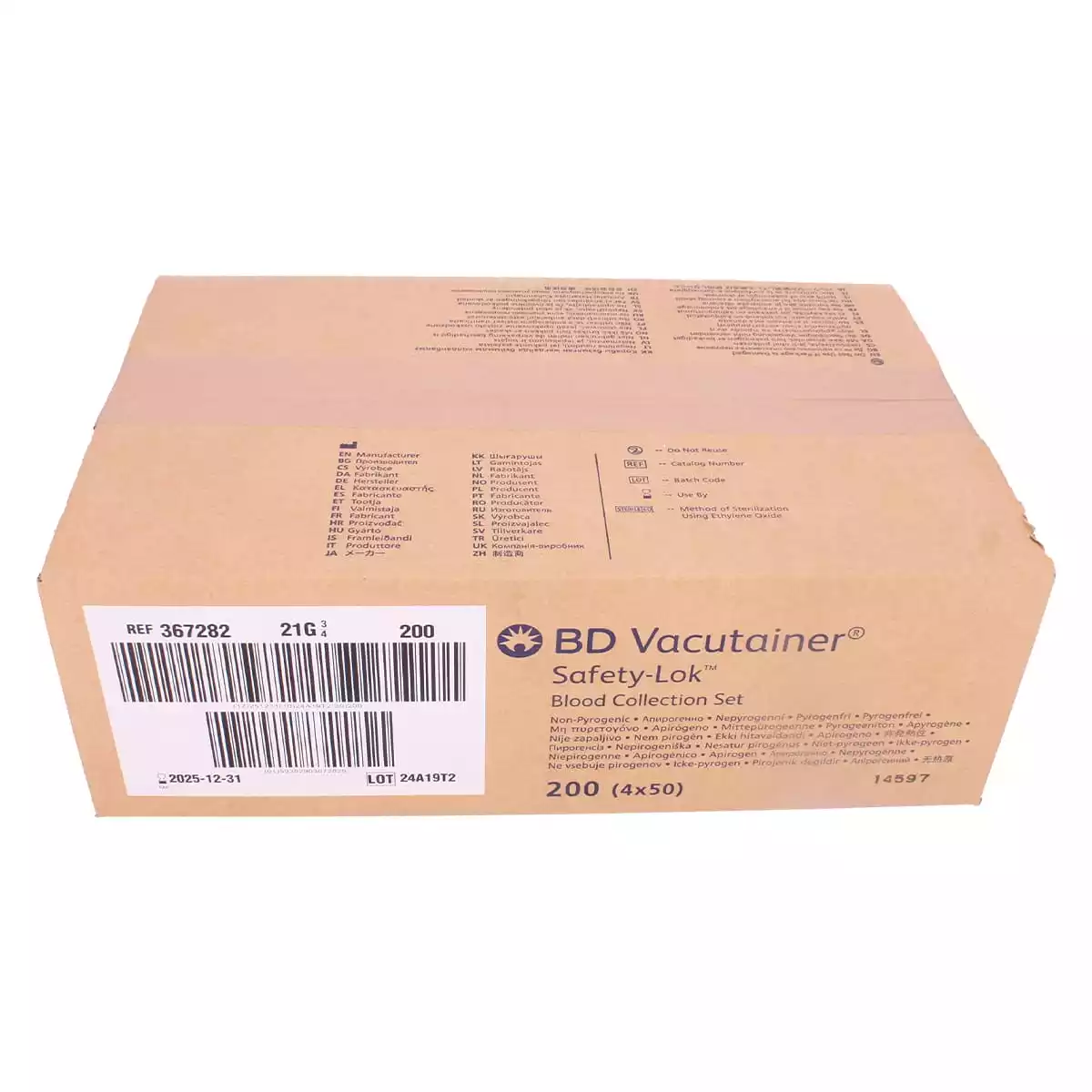  Vacutainer Safety-Lok blood sampling kit