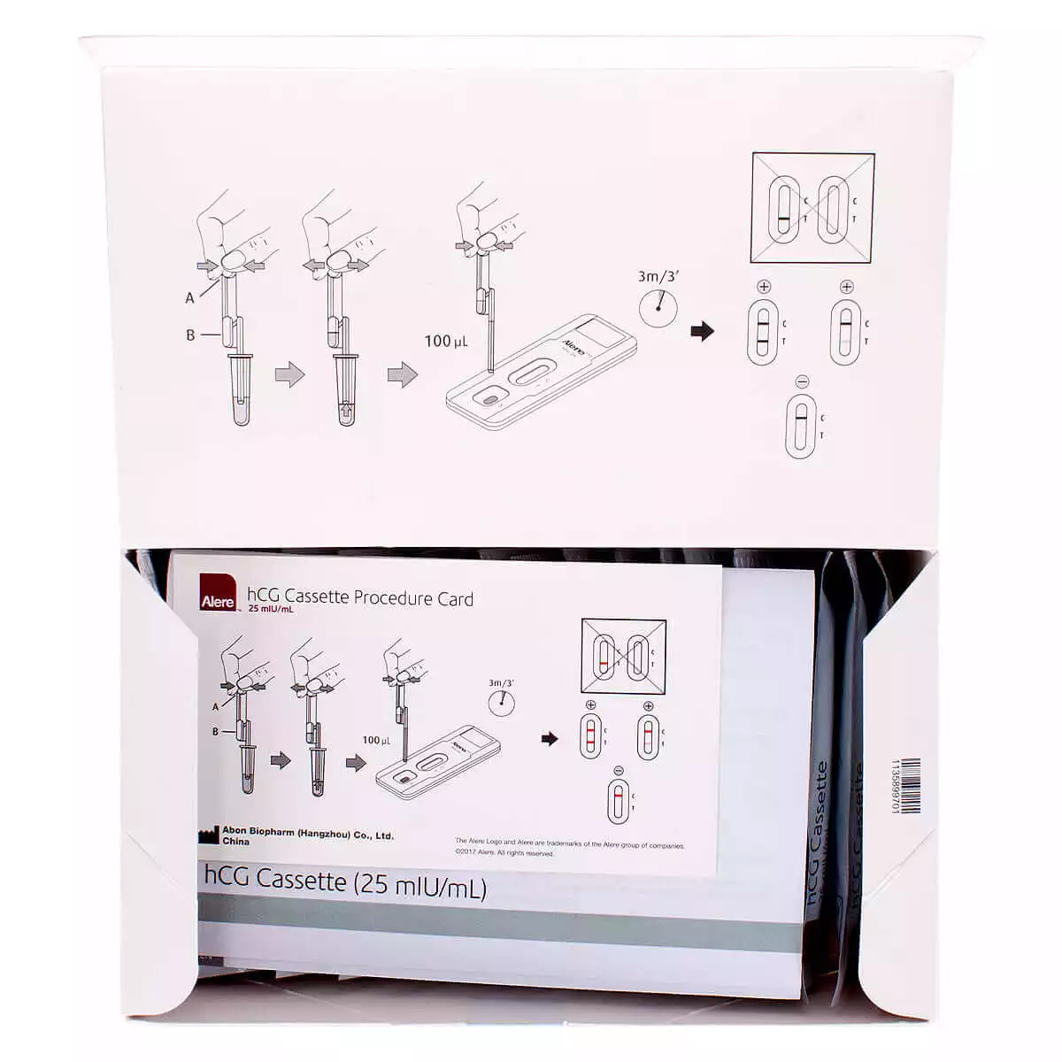  Clearview hCG cassette test (25 mIE/ml)