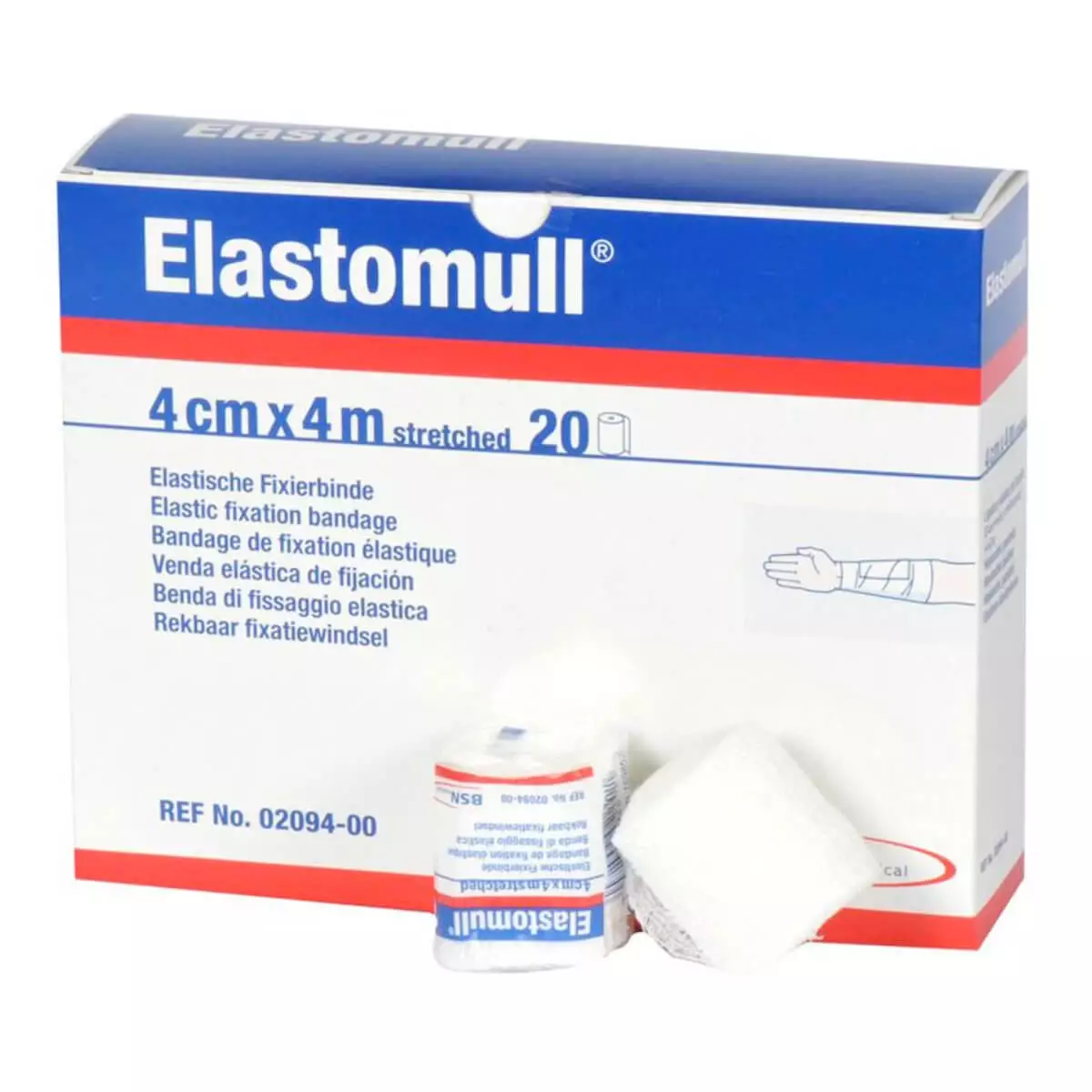  Leukoplast Elastomull Fixation Bandages