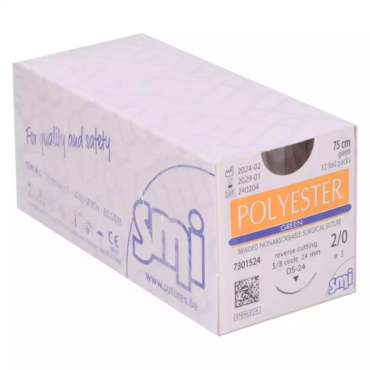 Polyester Green Suture Material Polyester Green Suture Material