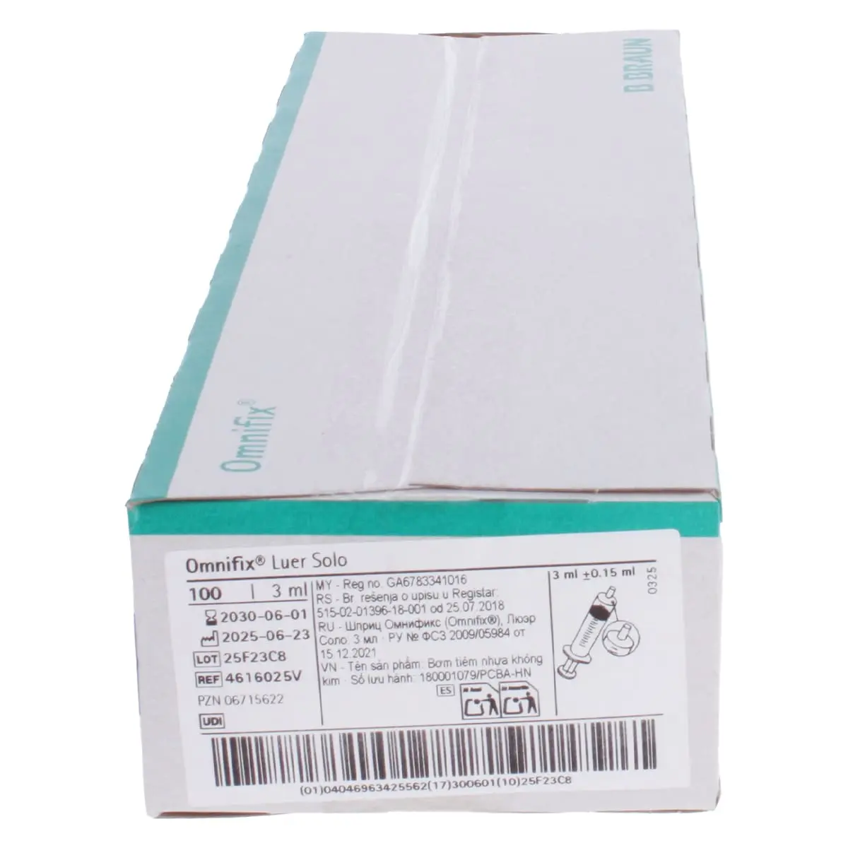 Omnifix Luer Solo single-use syringes Omnifix Luer Solo single-use syringes