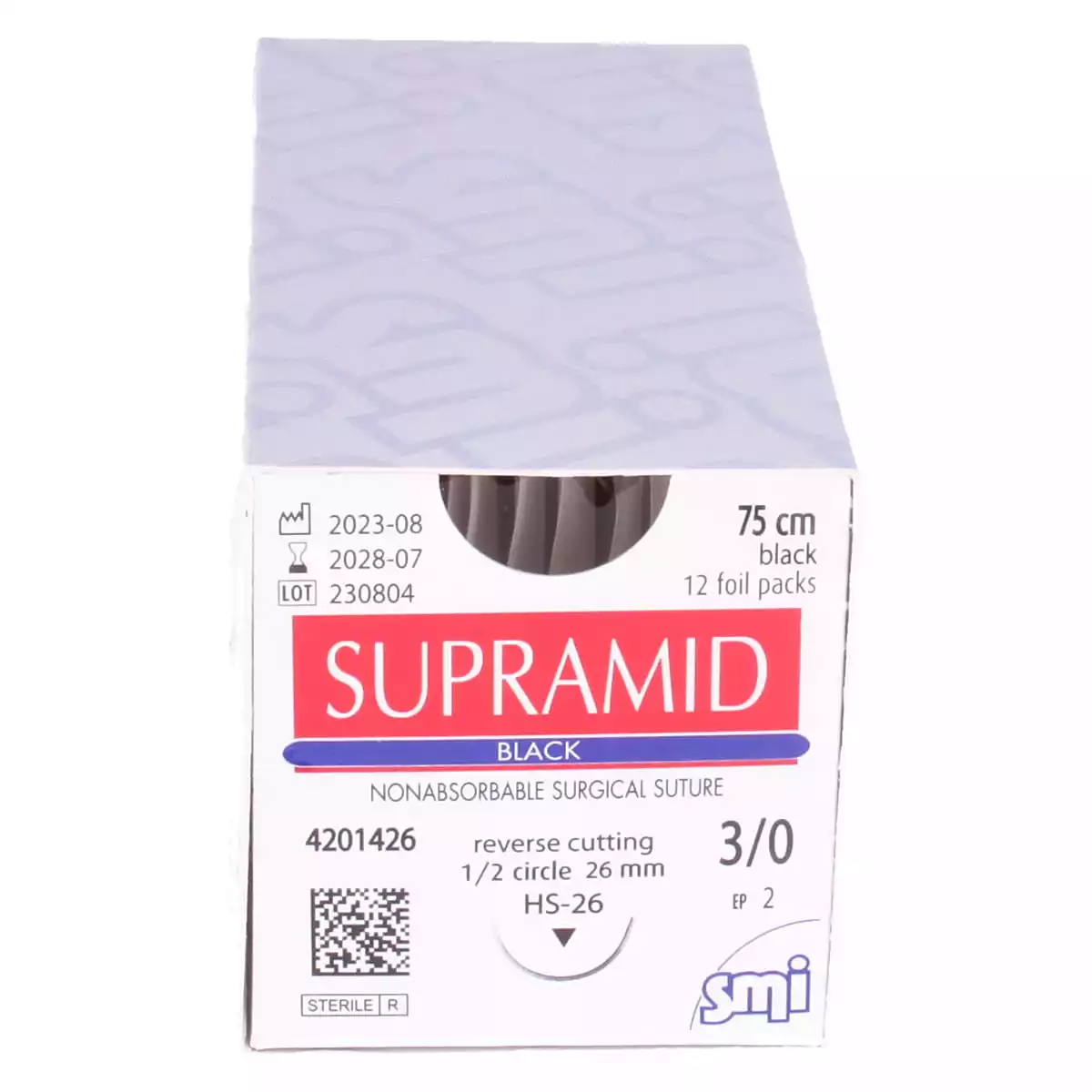  Supramid Black Suture Material